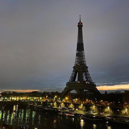 Eiffel Tower Romantic View Lägenhet Paris Exteriör bild